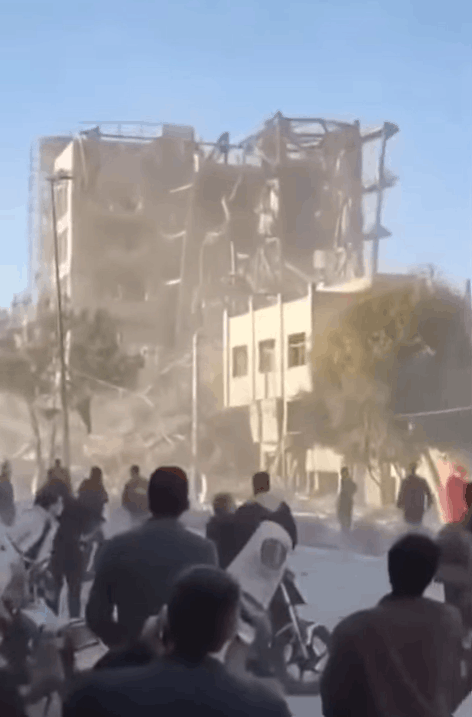 atacan edificio donde se reunian nuevas autoridades de iran darwyn rosales