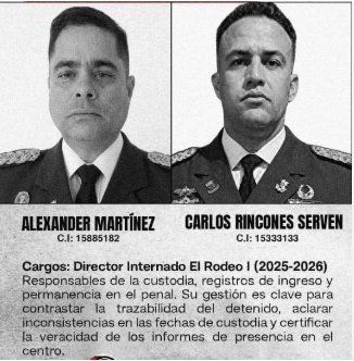 argentino identifico a sus torturadores darwyn rosales