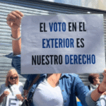 venezolanos protestan en argentina por el voto darwyn rosales