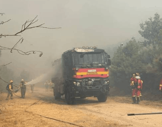 Seguimiento incendios madrid darwyn rosales