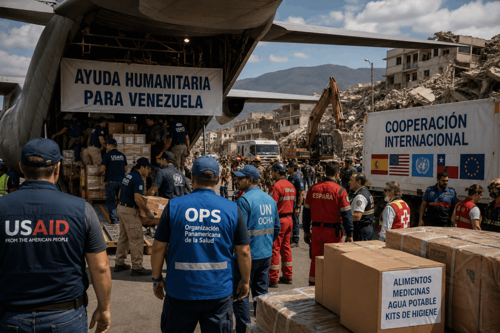 ayuda internacional se quedan en venezuela darwyn rosales