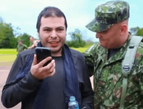rescate rehen colombiano darwyn rosales