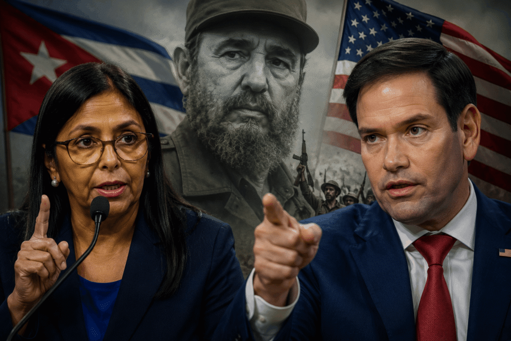 rubio responde contra delcy por castro darwyn rosales