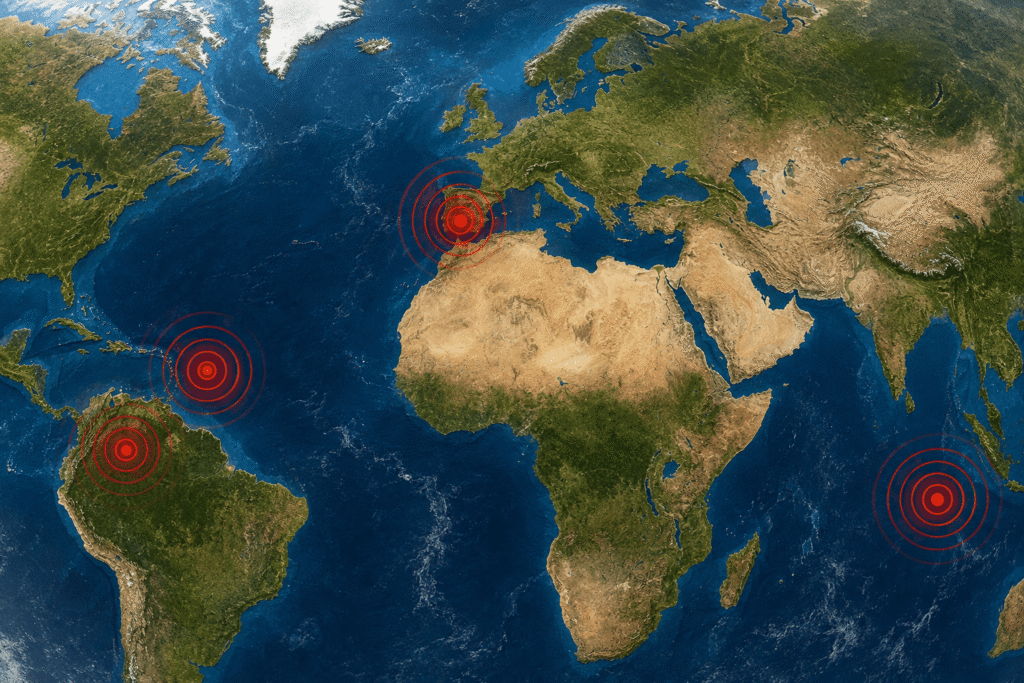 terremotos sacuden al mundo darwyn rosales