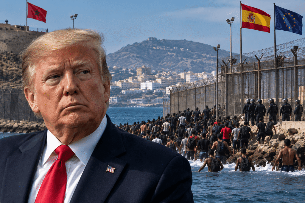 trump ataca a españa por ceuta darwyn rosales