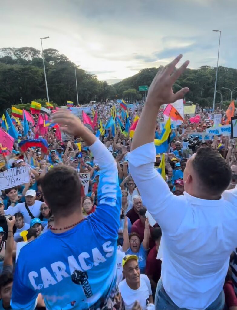 vente venezuela marcha oposicion darwyn rosales